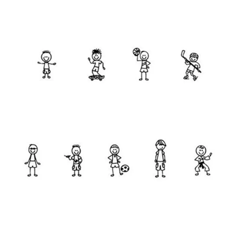 14-5cm-Cartoon-Big-Family-Car-Stickers-Vinyl-Car-Bike-Motorcycle-For-Car-Decorative-Accessories-Fashion (3)