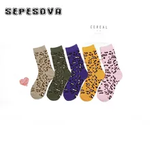 Розовые носки, большие размеры, осень, женские модные забавные носки, милые рождественские носки Харадзюку, модные Хлопковые женские теплые носки