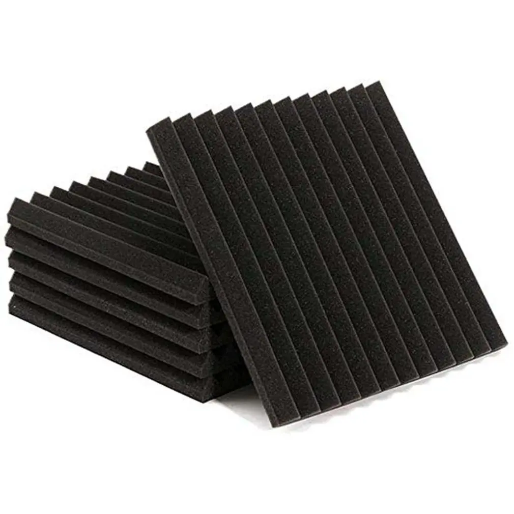 1PCS 300x300x25mm Studio Acoustic Panel Foam Sound Proofing Protective Sponge Soundproof Absorption Treatment | Автомобили и