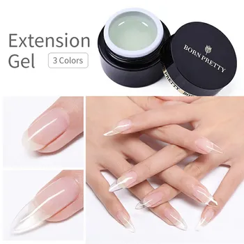

BORN PRETTY 5ml Builder UV Gel Pink White Clear Nail Extend Glue Nail Tips Nail Art Extension Gel Varnish varnish