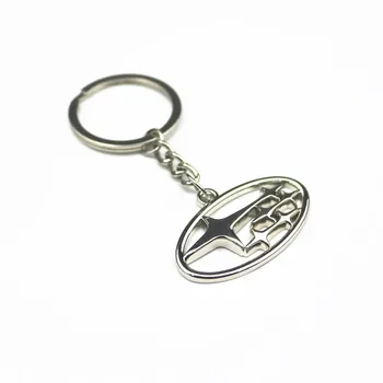 

3D Metal Car Styling Fashion Keychain Key Chain Key Rings For Subaru forester 2009 2014 2019 impreza outback legacy xv 2018 sti