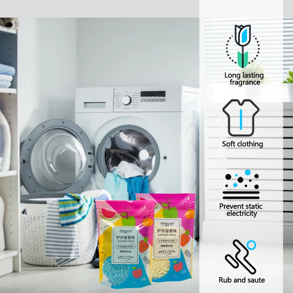 Laundry Scent Beads 72 Hours Lasting Fragrance Laundry Artifact Washing