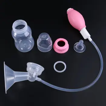 

1 Set Breast Pump Manual Control Valve Mom Breastfeeding Baby Milk Suction Feeding Newborn Bottle Powerful Collector Nursing