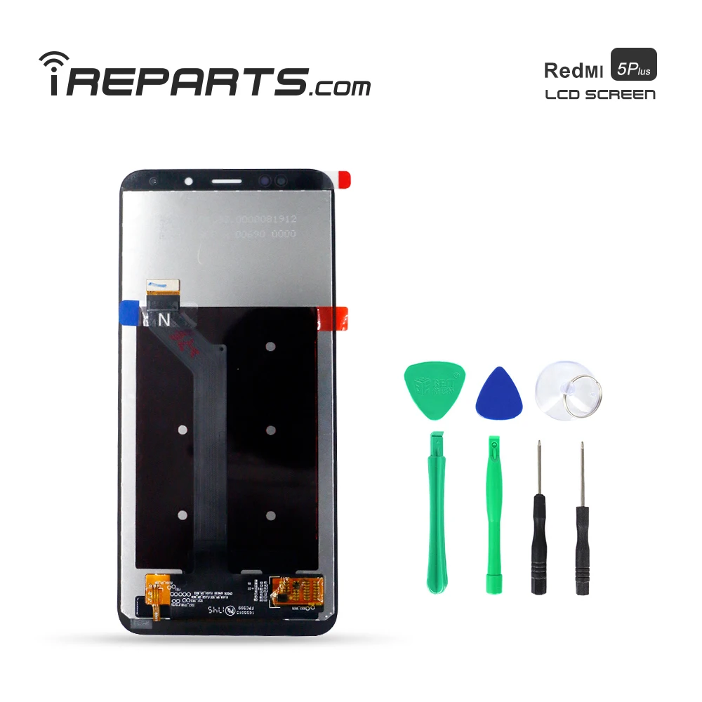 

IREPARTS Replacement LCD Pantalla for Xiaomi Redmi 5 Plus Display and Touch Screen + Free Tools Gift