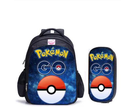 16 Polegada pokemon pikachu eevee crianças sacos de escola ortopédicos  mochila crianças da escola meninos meninas infantil catoon sacos|Mochilas  escolares| - AliExpress