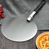 Duolvqi Collapsible Pizza Peel Stainless Steel Pizza Shovel Pie Tray Cake Dessert Baking Accessories Shovel For Bread Pizza Tool ► Photo 3/6