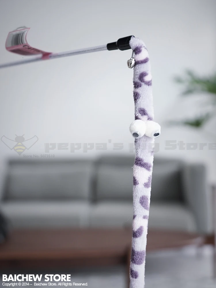 Забавная игрушка для кошек с колокольчиком, игрушка для кошек, гусеница