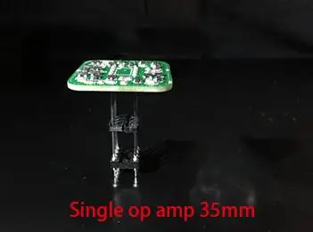 single Op 35mm HiFi аудио полностью дискретный высокого напряжения дифференциальный SH03 компонент операционный усилитель предусилитель один двойной Op Amp T0859 - Цвет: single Op 35mm
