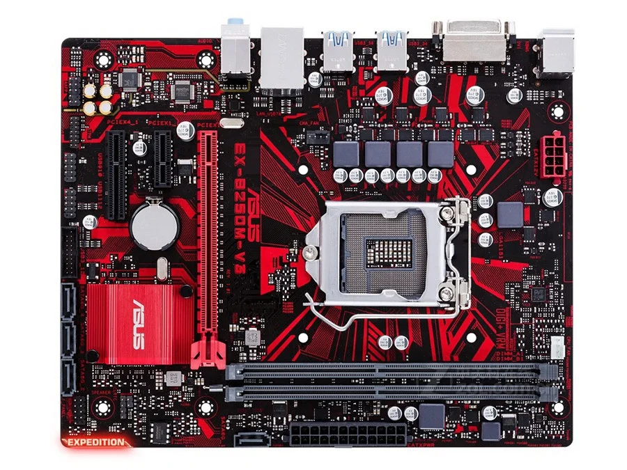 Placa-mãe asus EX-B250M-V3 ddr4 lga 1151 32