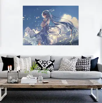 

[Self-Adhesive] 3D Anime Girl 922 Japan Anime Wall Stickers Mural Decal Wall Murals AJ WALLPAPER Belly