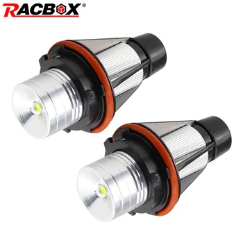 

2X For BMW E60 E61 E63 E64 E70 X5 E71 X6 E82 E87 E89 Z4 E90 E91 M3 LED CANBUS Angel Eyes light Headlight Lamp 10W white