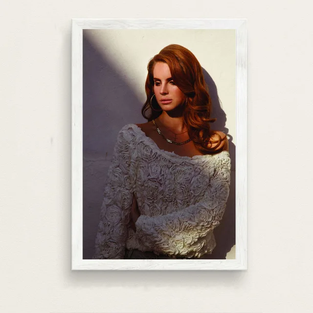 11 Lana Del Rey поп музыка певица модель художественная живопись Шелковый Холст плакат настенный домашний декор - Цвет: 11