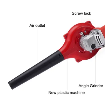 

Change Plastic Hair Waste Accessories Grinder Air Blower Bracket DIY Tool Clean Dust With Screwdriver Corners Home Portable