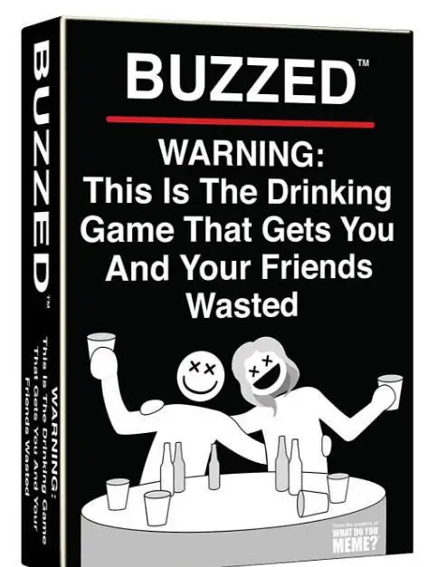 Buzzed-это Питьевая игра, которая получает вас и ваших друзей на цыпочках