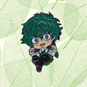 

My Hero Academia Enamel Badge Boy Ane Girl Lapel Hat/bag Enamel Pins Denim Jacket Oil Drop Brooches KD303