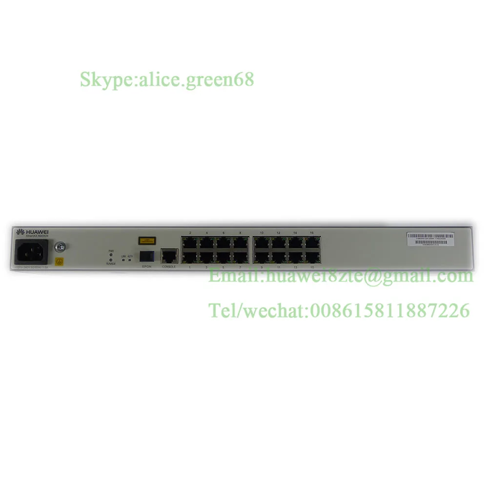 GPON или Терминал EPON ONT MA5626-16 с 16 портами ethernet применяются к FTTB