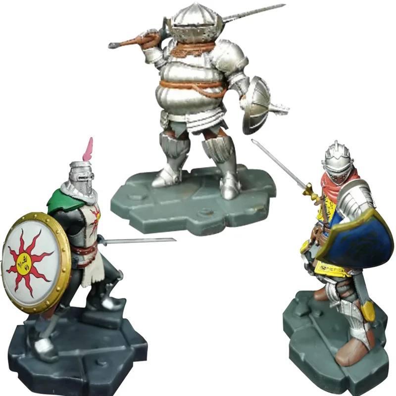 Игры Dark Souls Фигурки игрушки герои Lordran Siegmeyer В рыцарском стиле 3 вида стилей ПВХ