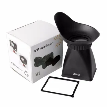 

Dust-proof LCD Viewfinder 2.8X Magnification Magnifier Extender Hood Optical Lens 180 Degrees Viewing Angle Easy to Use
