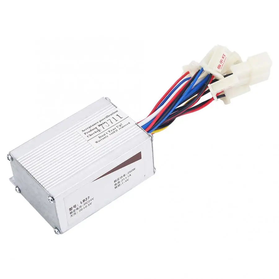 24V 250W Motor Brushed Controller Box for electric bike Scooter E-bike Electric Bike Motorized controller Motor Controller