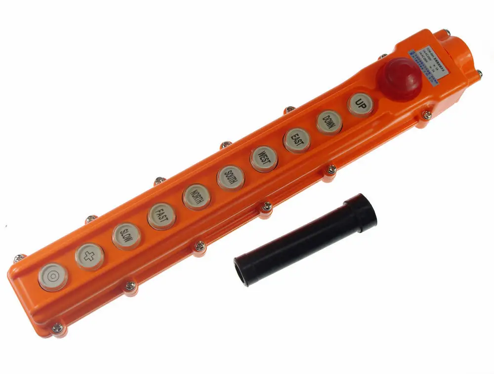 

(1)COB-65H For Hoist And Crane Control Station Push Button Switch 6Ways Emergency
