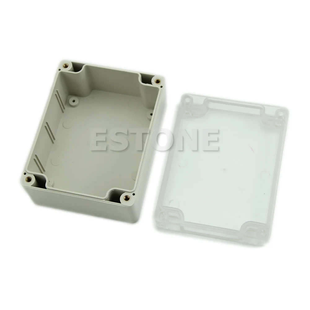

Plastic Waterproof Clear Cover Electronic Project Box Enclosure Case 115x90x55MM B95A