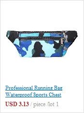 CONEED Fashion Waist Packs Unisex Sports Waterproof Belt Multi-Function Bag Zipper Messenger Bag Pouch Run Chest Waist Bag