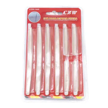 

8pcs Car SUV Side Door Edge Protector Protective Strip Scrape Guard Bumper Guards Handle Cover Black White Transparent Hot