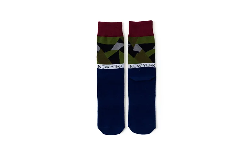 2019 Модные дышащие носки в стиле хип-хоп уличные носки в стиле ретро в стиле Харадзюку, спортивные длинные носки