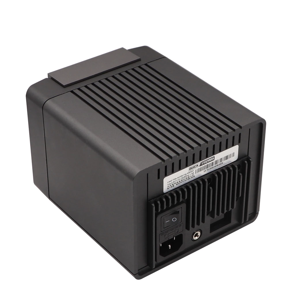 QUICK TS1200A Lead Free Quick Soldering Iron Station LED Display with One Soldering Tip for Phone Motherboard Repair