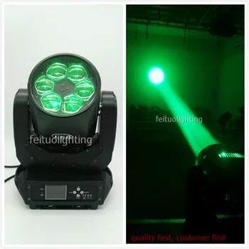 

E- Bee eye 6X40W RGBW 4in1 led beam moving head light zoomstage light dj device