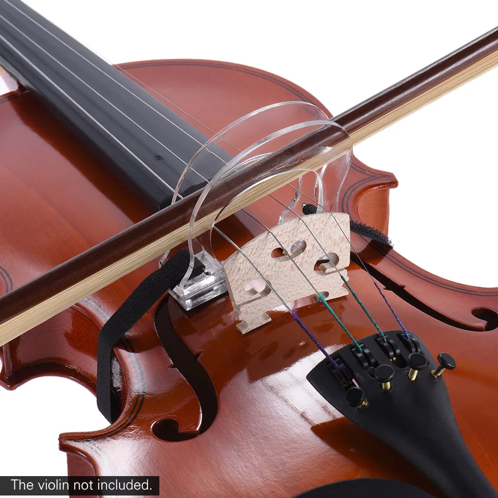 Кристалл 4/4 Скрипка Лук выпрямление коллиматор корректор руководство для начинающих тренировки аксессуары для скрипки прозрачный