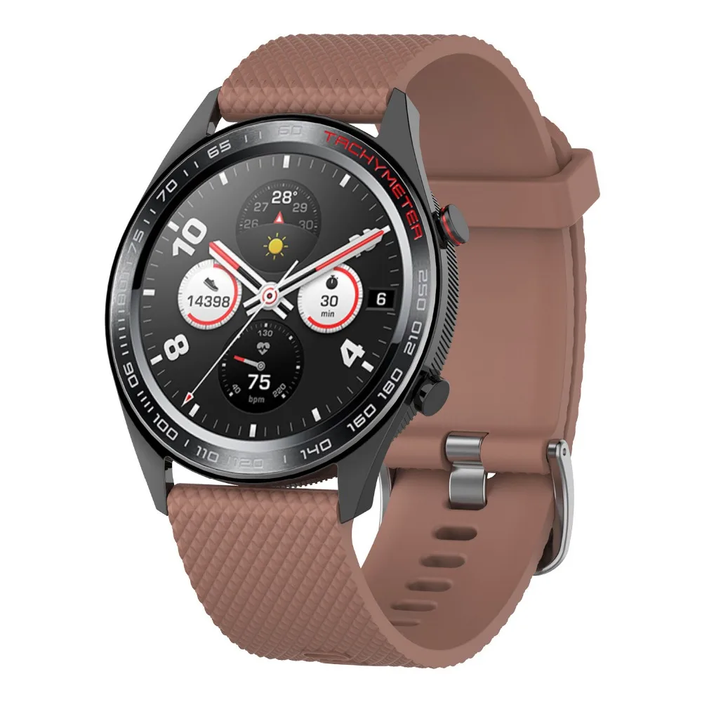 LinXiang Smartwatch Браслет аксессуары замена мягкий силиконовый спортивный ремешок для huawei Watch GT Honor Magic Dream