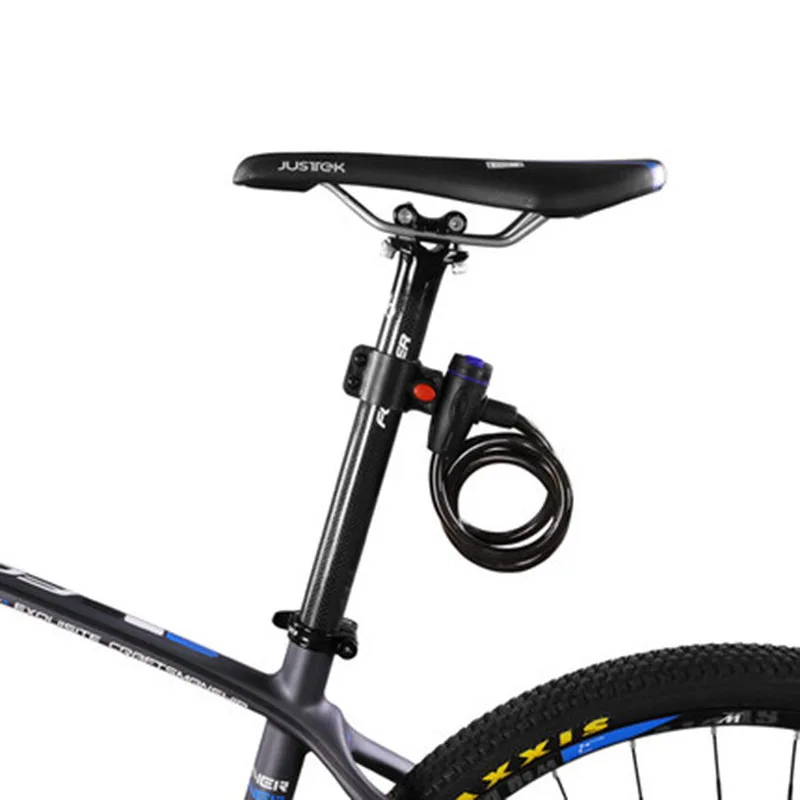 Antivol Vélo à Câble Acier Spirale 8mm - Neuf - À Clé