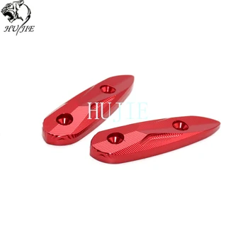 

New Aluminum Left Mirror Block Offs Off Base Plates For Yamaha R 3 R 25 YZF R3 2015 2016 R25 2013 2014 2015 CNC