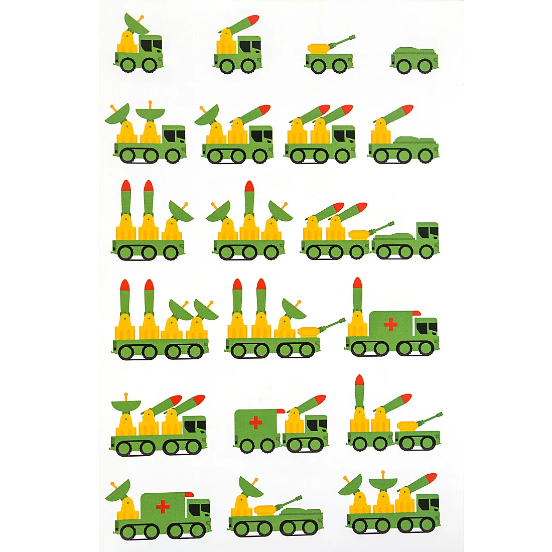 31 шт. детская сборка Магнитная игрушка автомобиль образовательный военный инженерный автомобиль Строительные блоки Набор