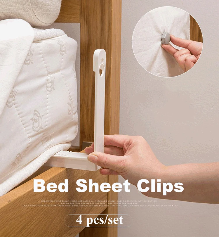 thumbnail image 2 of Aazon.co: Bed Lock Sheet Holders Fit All Sheet Size, New Upgrade Sheet Straps Keep Sheets Fir 2 of 10