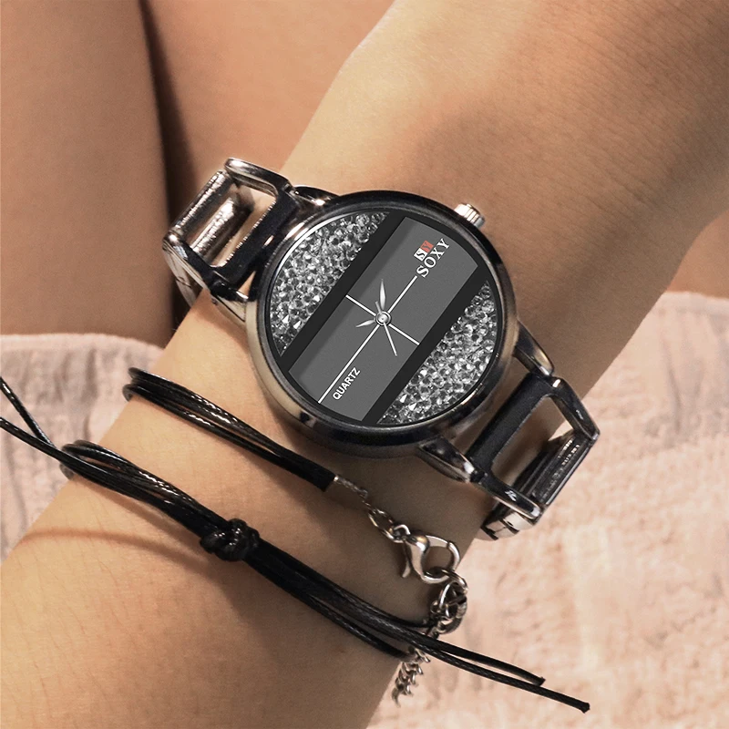 

Women Creative Design Watches Female Clock Quartz Wristwatch New Top Luxury Fashion Ladies Wrist Watch reloj mujer 2020 damski
