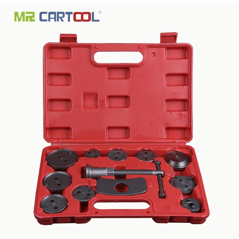 

MR CARTOOL 13pcs Universal Auto Car Precision Disc brake sub-pump adjuster brake piston return special car repair special tools
