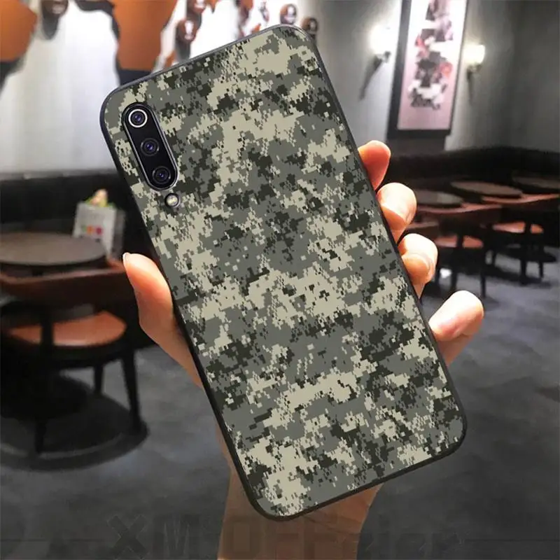 Military Camouflage Pattern Soldier Phone Case For Xiaomi Mi 6 6plus 6X 8 9SE 10 Pro Mix 2 3 2s MAX2 Note 10 Lite Pocophone F1 leather case for xiaomi Cases For Xiaomi