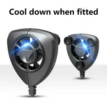 

Portable Cooling Fan Gamepad Handle Radiator Mobile Phone Cooler for iPhone