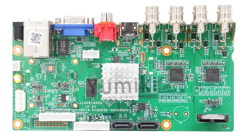Placa para Analógico 6 em 1 5m-n 4m-n Ahd Dvr Vigilância Segurança Cctv Gravador 1080n Híbrido Cvi Tvi ip 5 - 4ch 8ch 16ch Mod. 89976 8 8?xqy_01