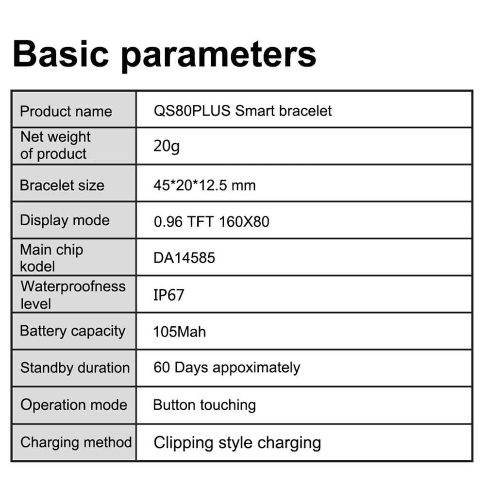 QS80PLUS Bluetooth спортивные Смарт-часы для мужчин и женщин Смарт-часы фитнес-трекер Электроника Смарт-часы Смарт-браслет для Android IOS