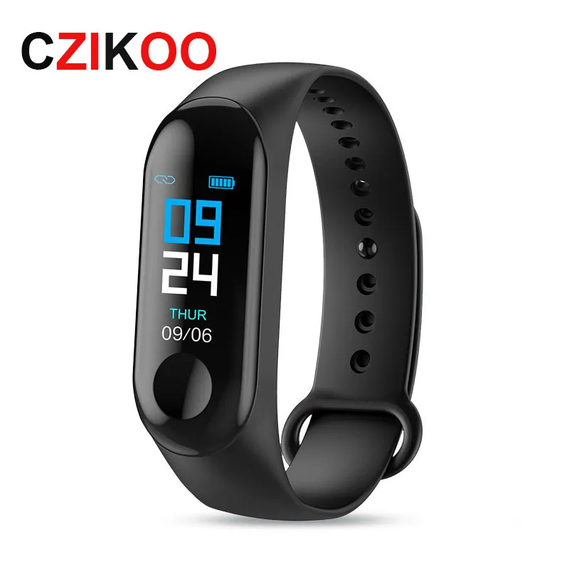 

M3 Sports Fitness Smart Watch Bracelet Blood Pressure & Heart Rate Monitor Colorful Touch Screen Smart Band Wristband