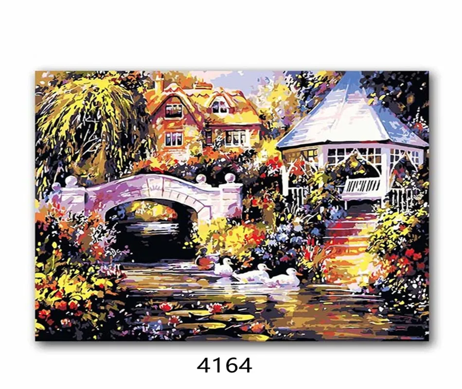 painting-by-numbers-Thomas-landscape-bridge-and-stream-drawing-coloring-acrylic-picture-painting-on-canvas-room.jpg_640x640