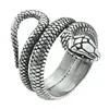 Serpent Snake Ring 316L Stainless Steel Mamba Spirit Fashion Unisex Jewellery Size 5-13 2