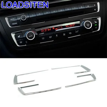 

Chromium Control System Outlet Air Conditioner Dashboard Door Lock Interior Accessory Trim 13 14 15 16 17 18 FOR BMW 3 series