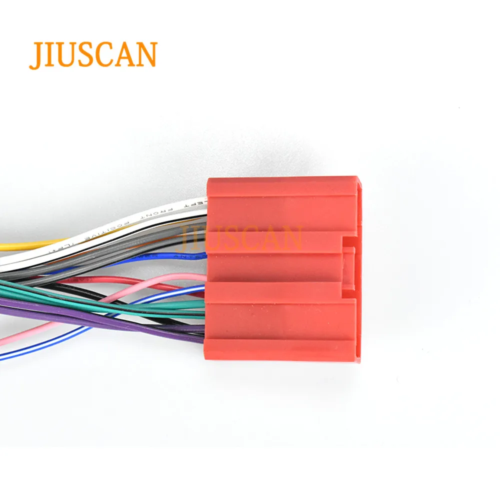 JIUSCAN 12-015 ISO стандартный жгут для автомобильной аудио установки(мощность и динамики