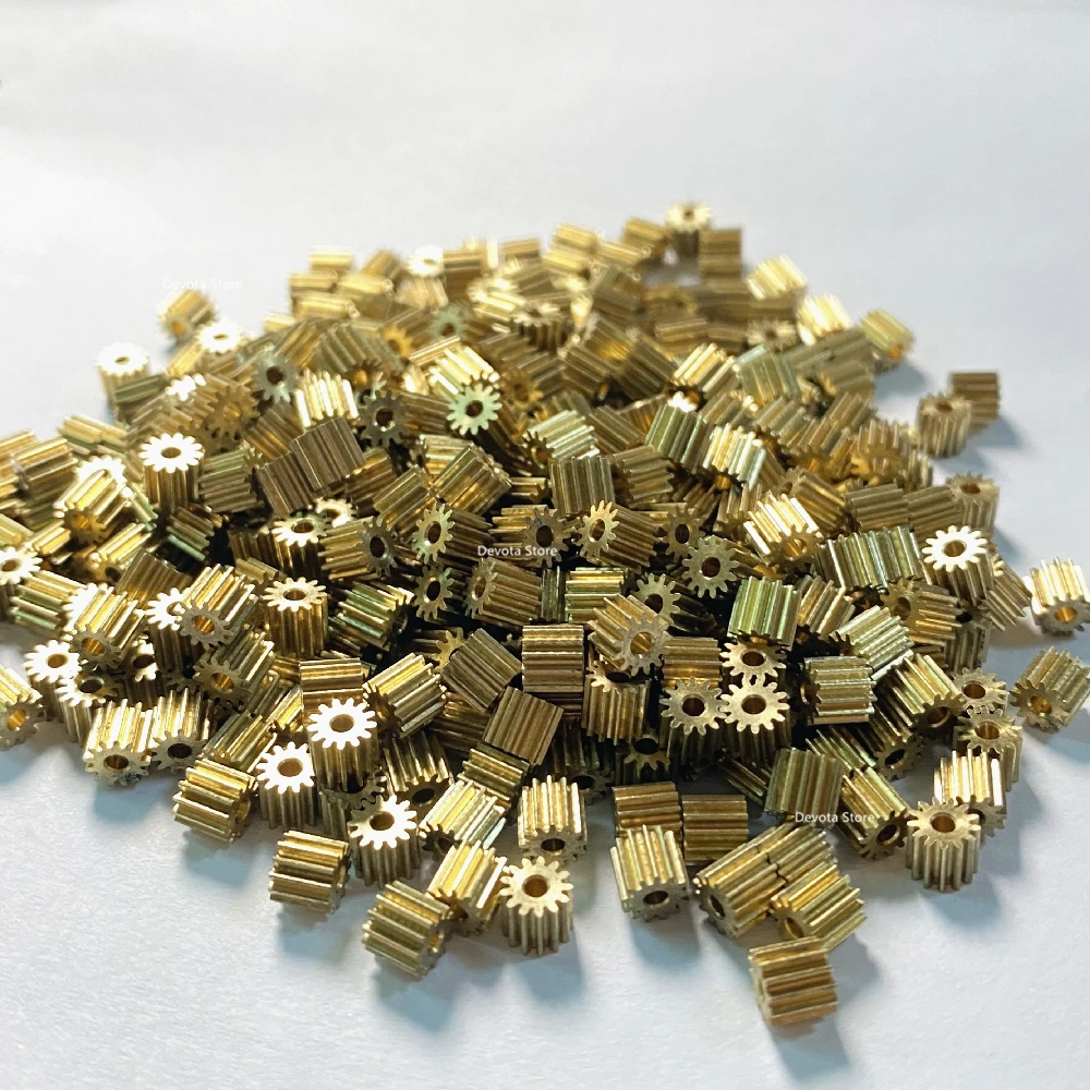 10X Mini 0 3 M 13T RC модель diy медная Шестерня 1 48 5 мм 98 2 Диаметр отверстия прямозубая 8