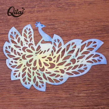 

QITAI Peacock Metal Cutting Dies Stencils for DIY Scrapbooking/photo album Decorative Embossing DIY Paper Card MD309