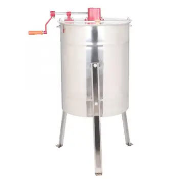 

Stainless Steel Manual Bee Honey Extractor Honey Centrifuge Beekeeping Equipment Tool